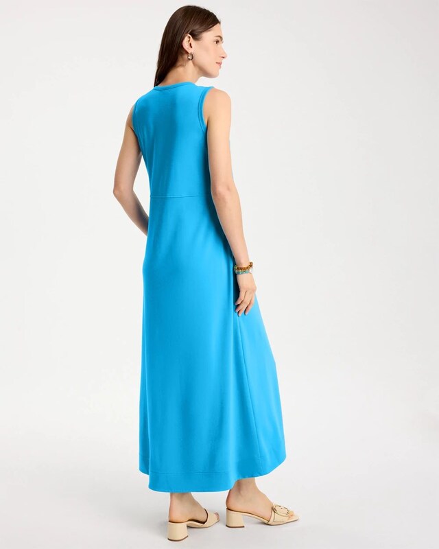 Jersey Knit Maxi Dress - image 3
